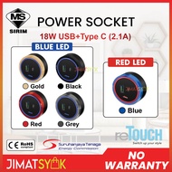 [SIRIM] reTouch Power Track 32A Power Line Power Rail Socket Adapter Flat Pin / Universal / USB