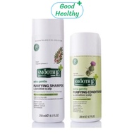 Smooth E Anti Hair Loss Set สมูทอี แชมพู + ครีมนวด สูตรสำหรับคนที่มีปัญหา ผมหลุดร่วง รังแค