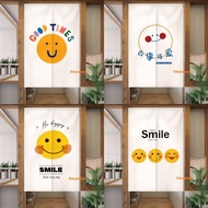 Customized Door Curtain Nordic Door Curtain Simple Door Curtain Text Door Curtain Literary Door Curt