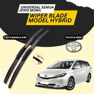 Toyota Wish Hybrid Wiper One Pair RightKiri