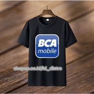 Bca mobile bank T-shirt, distro T-shirt