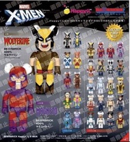 Marvel xmen x-men 一番賞 BearBrick 100% 1-20 + A-E 一套  30隻 Be@rbrick 100