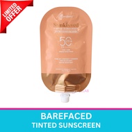 Barefaced Sunkissed Tinted Sunscreen SPF 50 body sunscreen brilliant skin dazzle me honest glow