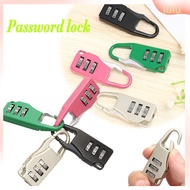 LULU Anti-theft Backpack Lock of Gym 3 Digit Combination Lock Zipper Padlock Bags Padlock Password Locks