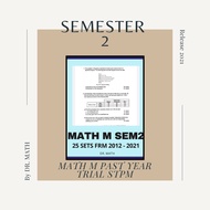 [Dr. Math]STPM MATH M past year trial exam papers (Semester 2,Term 2) 2022/2023