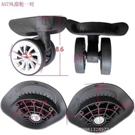 A57 Fan Wheel Trolley Case Wheel Accessories Universal Wheel Luggage Suitcase Wheel 2 Pairs
