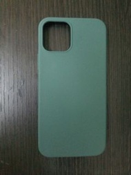 iPhone 12 / 12 pro dark green silicone case 深綠矽膠手機保護殼