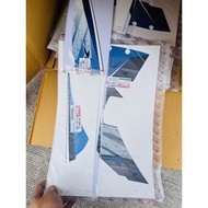 Genuine Yamaha thailand 5YP Spark Blue / Red fairing.