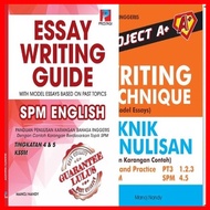 (LOCAL READY STOCK) Boost PT3 & SPM Project A+ English Essay Writing Set For Form 1 to 5 (2 Titles)