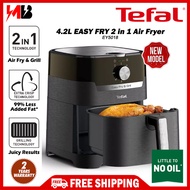 [ NEW ] Tefal  2-in-1 Multifunction Fry &amp; Grill Classic Air Fryer Airfryer (4.2L) EY5018 EY501空气炸锅