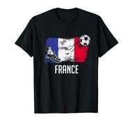 France Flag Jersey French Soccer Team French T-Shirt