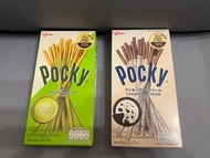 全新 購自泰國 Big C 固力果 Pocky 百力滋 零食 抹茶 Cookies &amp; cream 曲奇 $10@2盒