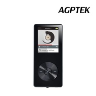 AGPTEK M07 8GB Metal Casing MP3 Player with FM Radio Recording & External Speaker - Black