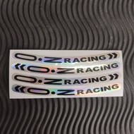 OZ RACING rim cutting sticker