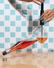 荷蘭 Airtender 真空充氣兩用酒塞組 (含真空塞3入及醒酒器)