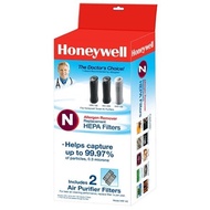 Honeywell HRF-N2 True HEPA Replacement Filter (Filter N) - 2 Pack