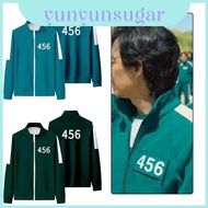 Spandex Squid Premium Game Coat Jacket Sport 456 Netflix Korean Drama Inspired Cool Mens Outerwear