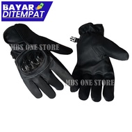 HITAM Motorcycle Gloves Full Finger Shell Protector MBS536 Black Unisex Daily Riding And Touring Gloves C O D Can Pay On The Spot