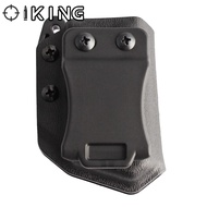 Oiking Tactical IWB/OWB 9mm/.40 Left and Right Universal Double Layer Ma-gazine Pouch for Glock CZ S