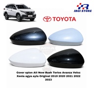 AII New Rush Terios Avanza Veloz Xenia agya ayla Rear View Mirror Cover Original 2019 2020 2021 2022