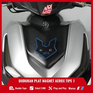 Nsa Dudukan Plat Nomor Aerox New/Old Magnet Type 1 Klc Aksesoris Motor Yamaha Aerox Nsa Performance