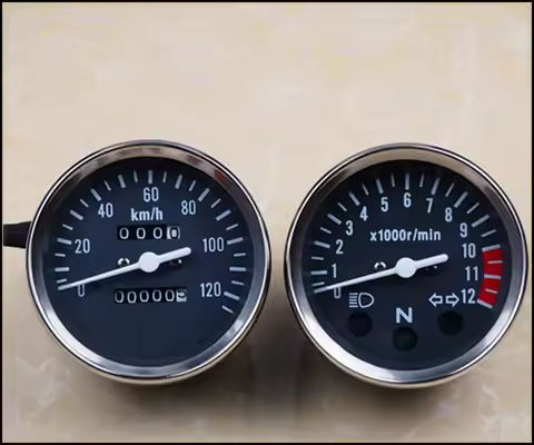 Motorcycle Speedometer Tachometer 12V idling meter Instrument For Suzuki HJ125 GN125 HJ GN 125 125cc