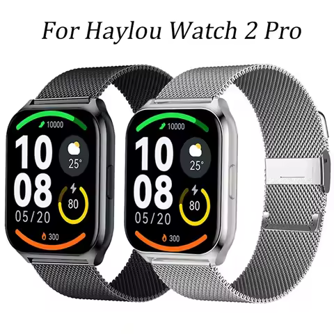 Metal Watchband For Haylou Watch 2 Pro Smartwatch Accessories bracelet For Haylou GST Lite Wristband