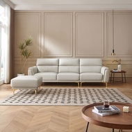 [LINSY] Arnold Leather 4 Seaters Sofa