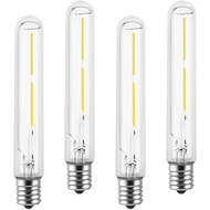 E17 LED T6.5 Bulb,2W Refrigerator Light Bulb Replacement 120V,Tubular Exit Sign Bulb, E17 Intermedia