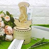 自家設計 木製手搖音樂盒 - 懷孕媽媽 生日禮物 母親節 禮物