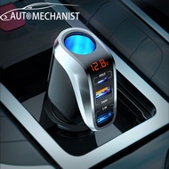 12-24V Multifunctional Fast Charge Car Ligter USB Charger Car Interior Accessories Fast Charging