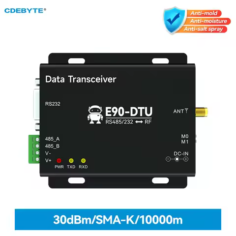 E90-DTU(400SL30) CDEBYTE E90-Series Radio LoRa 433/230/868/915MHz Wireless Data Transceiver 30dBm RS