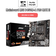 MSI B450M-A PRO MAX II Mainboard, Genuine Motherboard