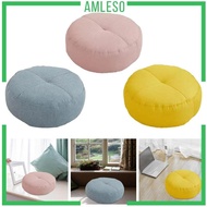 [Amleso] Round floor cushion, floor cushion pad, small meditation floor cushion, floor