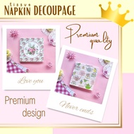 [Bunny.shop.id] Napkin Tissue Decoupage_PREMIUM SERIES 08 09