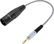 JOLGOO 3.5mm Male to XLR Male Stereo Audio Adapter Cable, 1/8 inch Mini Jack to XLR Adapter, 1 Feet