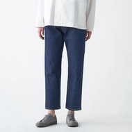 無印良品MUJI Labo日本丹寧素材錐形褲(暗藍) 27腰