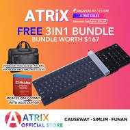 3IN1 Bundle | Keyboard Cover, McAfee AV(Only ASUS), Original Bag(Exclude E210)