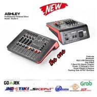 Promo Power Mixer Ashley 4 Channel Studio 4.Original Garansi Resmi
