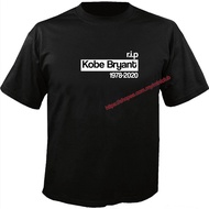 R.I.P. Kobe Bryant (Code: 1) Custom Tshirt T-shirt BLACK COLOR (S-3XL)