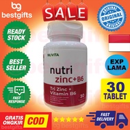 NUVITA NUTRI ZINC + B6 MENINGKATKAN DAYA TAHAN TUBUH 30 TABLET