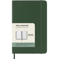 Moleskine Planner 2025, Starts in January, 12-Month Weekly Diary, Pocket Size (9cm x 14cm), Soft Cov