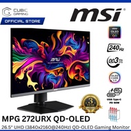 MSI 26.5" MPG 272URX QD-OLED / 31.5" MPG 321URX QD-OLED UHD (3840x2160 @240HZ) LCD GAMING MONITOR (0