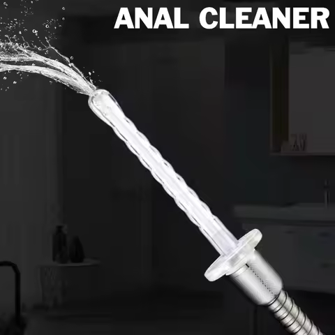 Silicone Bidet Home Enema Anal Wash Douche Anal Shower Bidet Enema Anal Wash Shower Ducha Anaal Douc