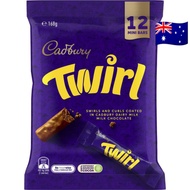 Cadbury Twirl Chocolate Sharepack 168g imported from