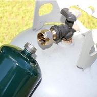 Propane Adapter Refill 1 Pound Cylinders from 20lb LP Gas Tank Camping Heater