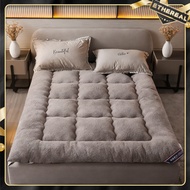 Tilam Tatami Foldable Mattress Thicker Lamb Plush Mattress Tilam Lipat Single/Queen/ King Bedding