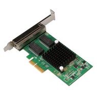 【促銷】PCI-E 4X服務器四口千兆網卡 Intel i350t4 電腦臺式機多口網卡4口I350-T4以太網網卡匯聚