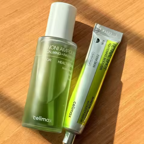 Celimax Noni Ampoule Retinol Eye Cream Tightening Booster Calming Radiance Hydrating Repair Daily Fa