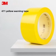3m471 yellow PVC warning tape zebra crossing landmark affixed to the ground workshop logo color scri